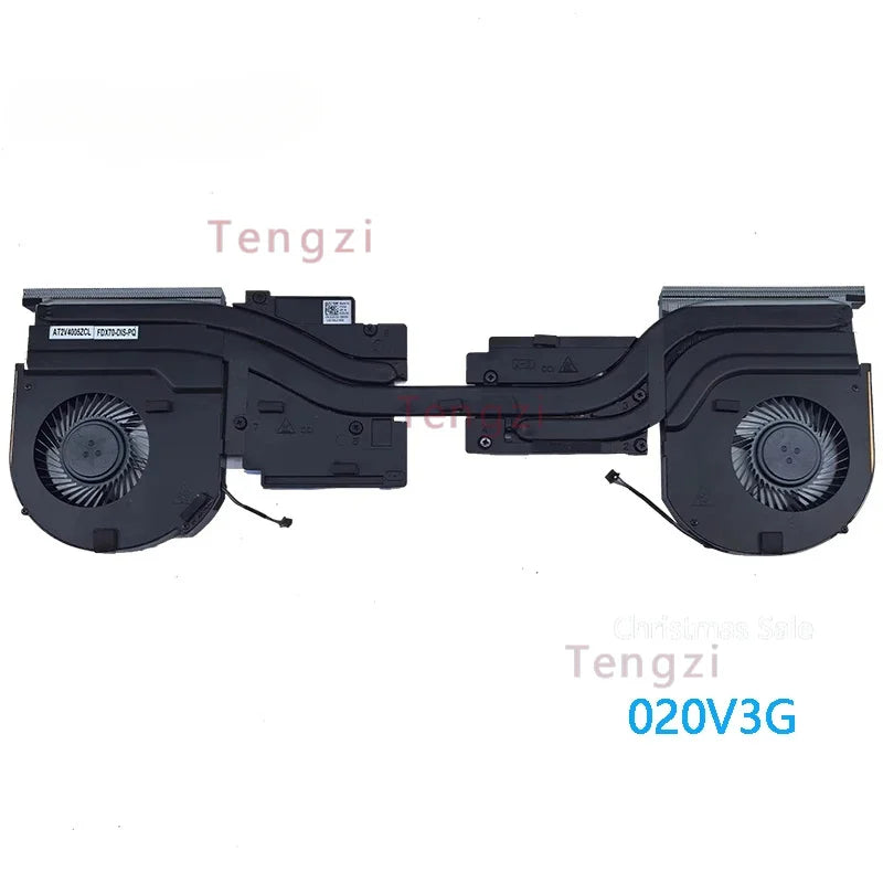 . NEW Original LAPTOP CPU GPU Cooling Fan With Heatsink For Dell 7750 7760 020V3G