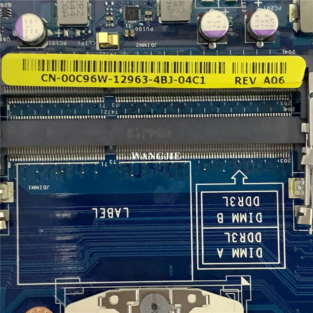 FOR DELL Latitude E6540 CN-00C96W 0C96W Laptop Motherboard VALA1 LA-9412P Main board DDR3L PGA947 100% Working