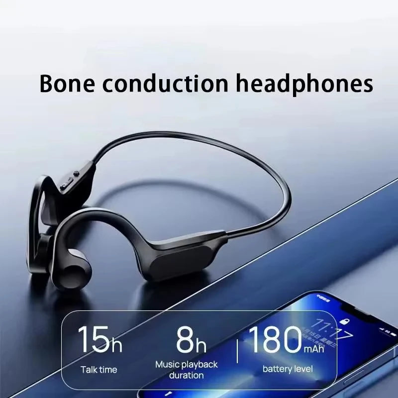 Lenovo X7 Bone Conduction Wireless Earphone Bluetooth Sport Swimming Headphone With Mic Hands-free Earbuds For Running