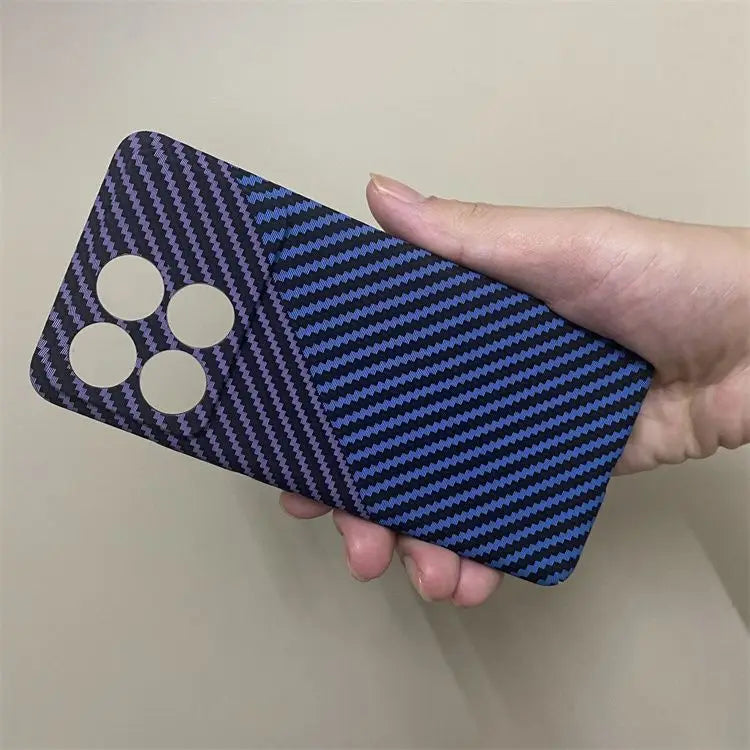 Carbon Fiber Hard Back Cover, Shockproof Case, Xiaomi 14, 13T, 13, 12T, 12, 11, 10, Poco X6, F5 Pro