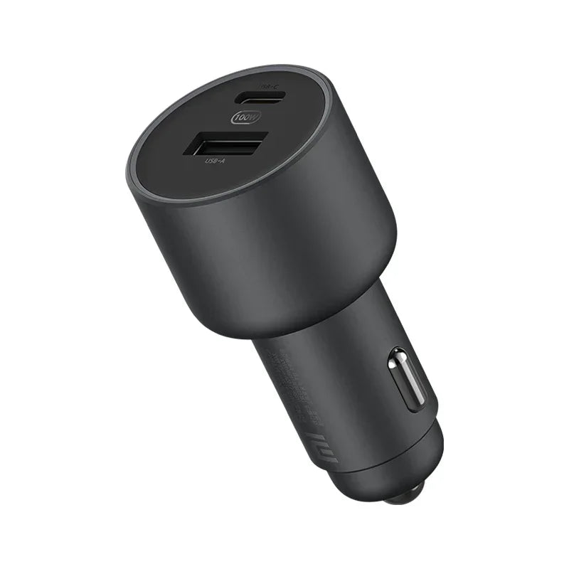 Xiaomi 100W Dual USB Car Charger with 5A Cable