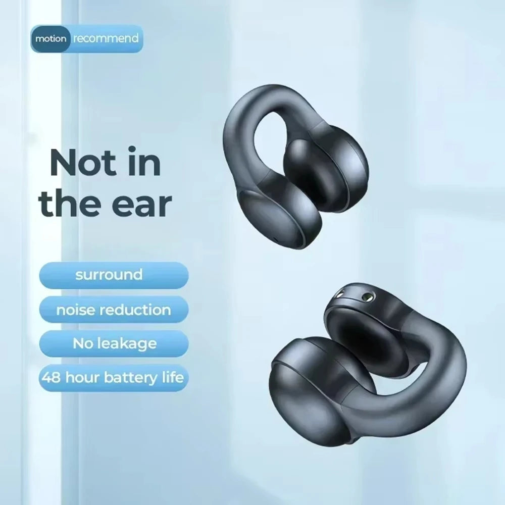 Lenovo TWS X58 5.3Wireless Bone Conduction Headphones Bluetooth Earphones Waterproof Sports Earbuds Earring Ear Hook Mic Headset