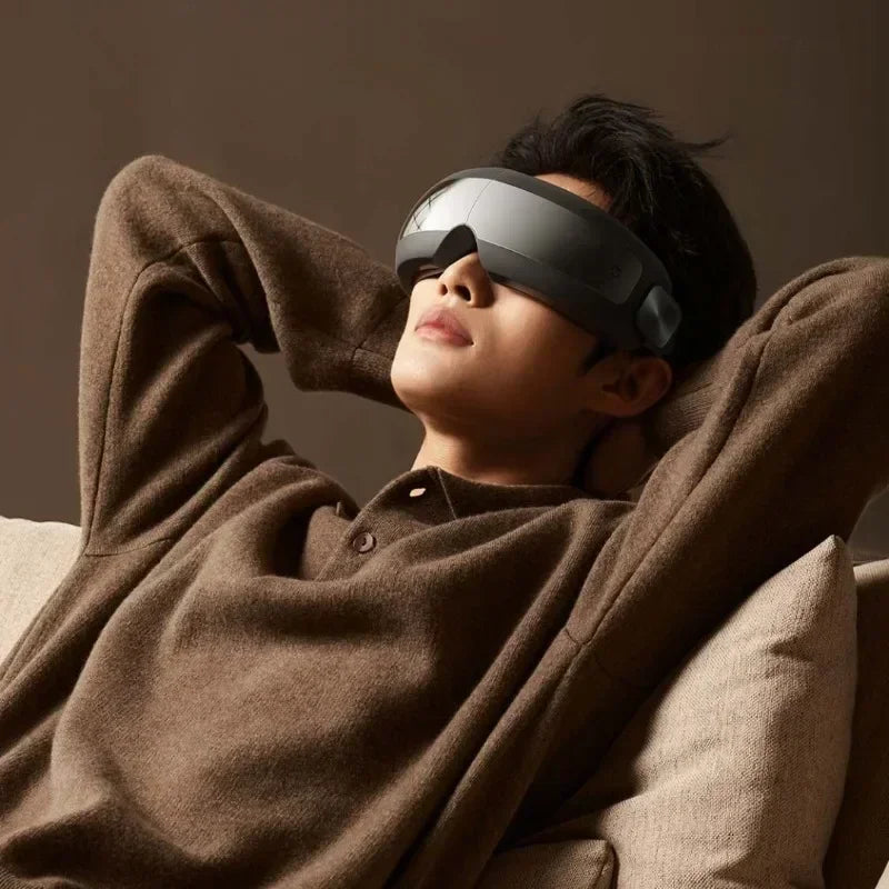 Xiaomi Mijia Smart Eye Massager Hot Compress Zone Massage Relieve Fatigue Eye Care Instrument Work With Mi Home App