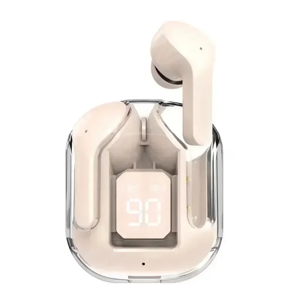 TWS T2 Wireless Earbuds Transparent Wireless Bluetooth Headset HIFI Sound Quality Bluetooth 5.3 for Xiaomi Huawei Oppo Vivo
