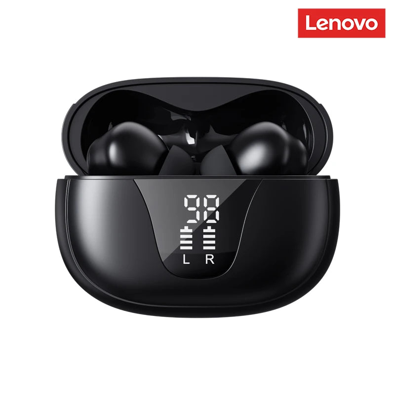 Lenovo XT58 TWS Wireless Earphones Bluetooth 5.4 Gaming Headphones Smart Digital Display Earbuds Ultra-Low Latency 20H Playtime