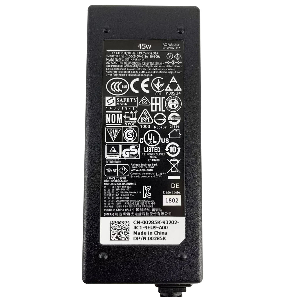 19.5V 2.31A 45W Laptop Ac Power Adapter Charger For Dell Xps 12 13 13R 13Z 14 13-L321X 13-6928Slv 13-4040Slv Factory Direct
