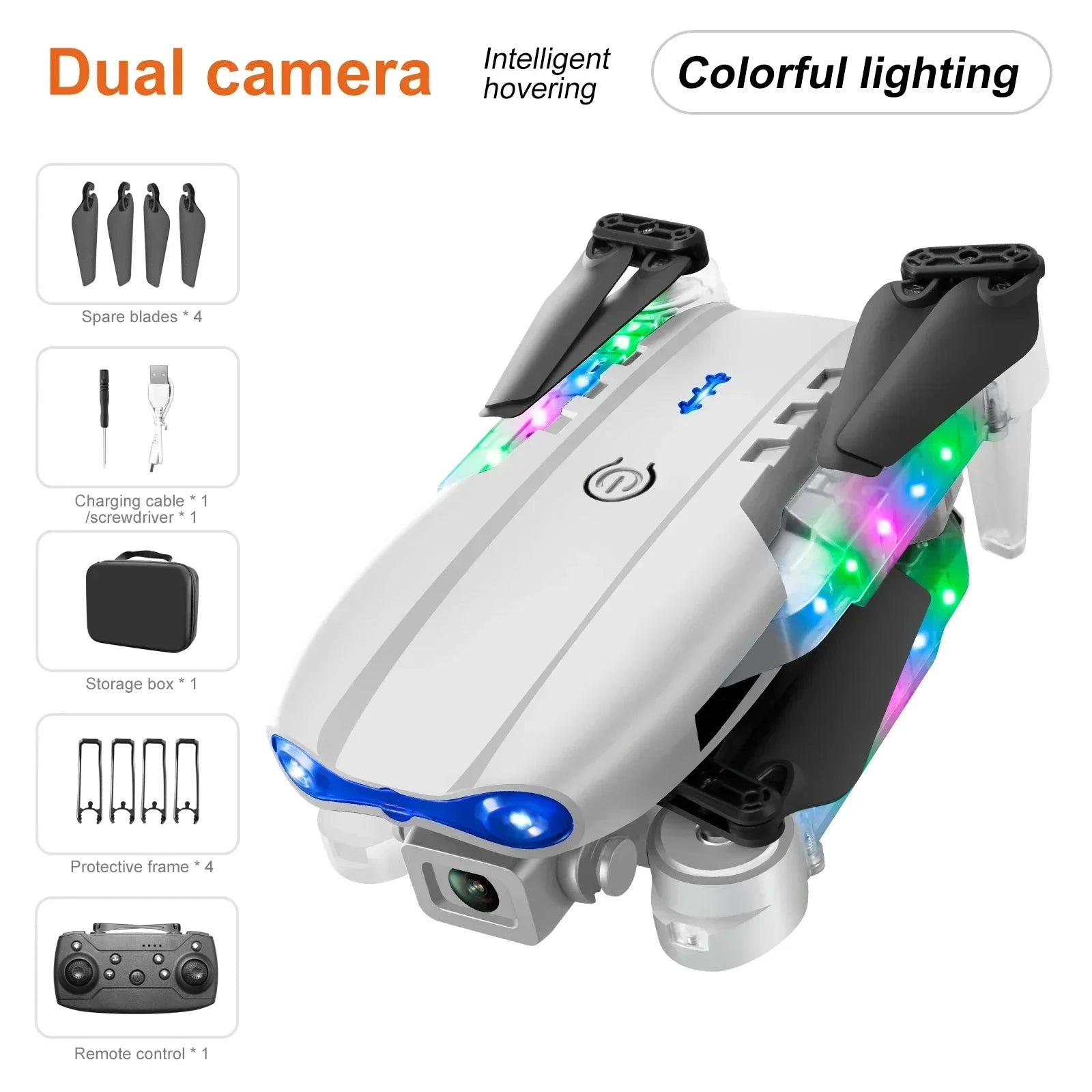 New E99 Pro HD 4K Drone Dual Camera High Hold Mode Foldable Mini WIFI Aerial Photography RC Quadcopter Toys Helicopter Dron