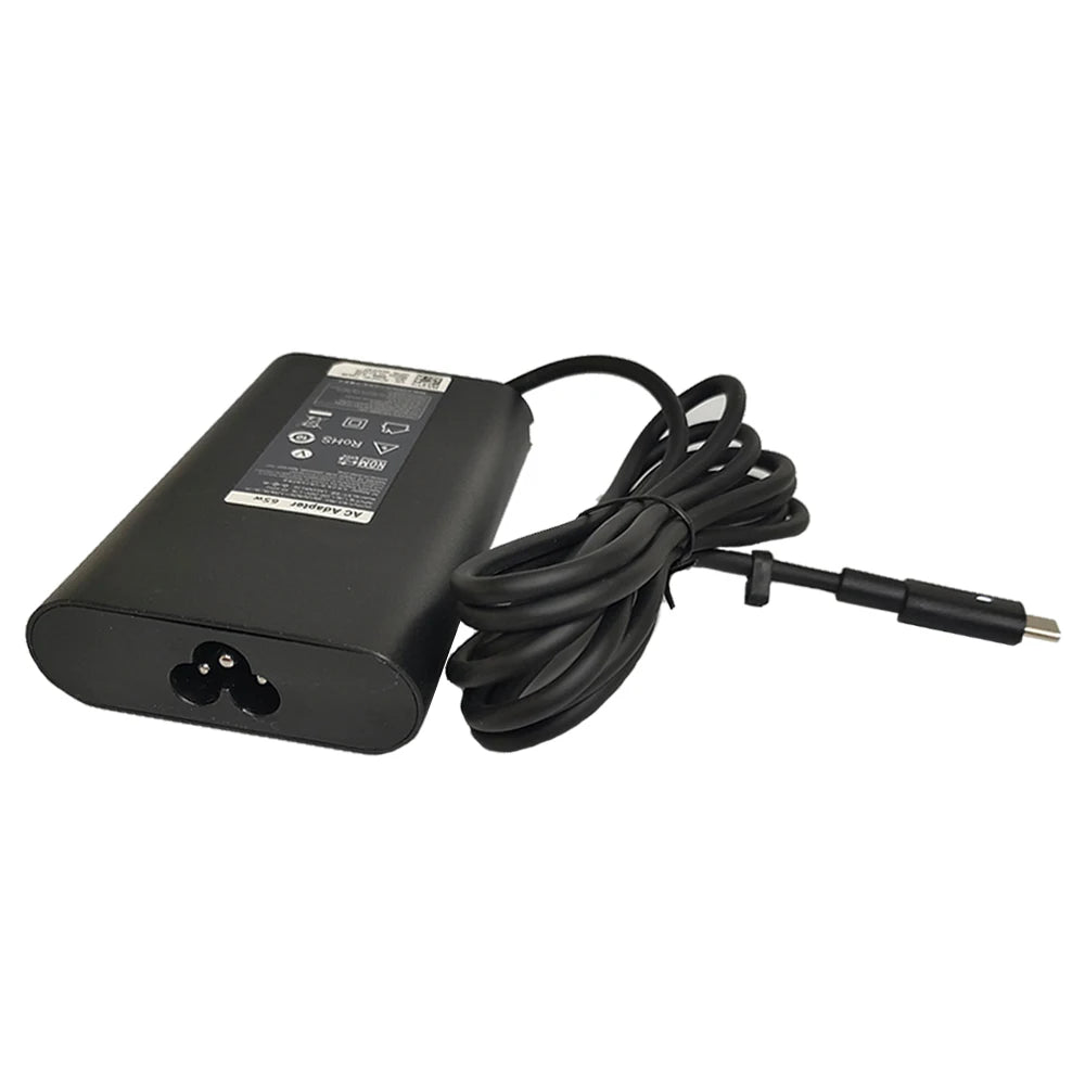 65W USB-C Type C Laptop Charger for Dell Latitude 7275 7370 5420 5285 5290 5520 XPS 13 9250 9360 9365 9370 9380 9350 9550 02YK0F