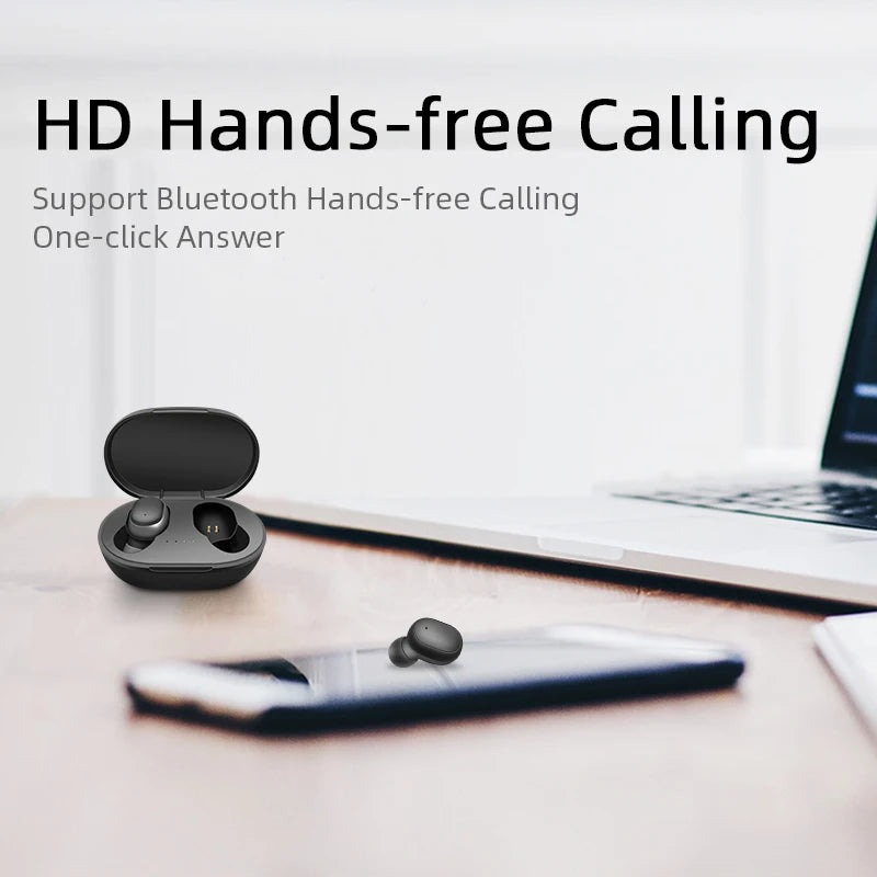 TWS A6S Headset Wireless Earphones Bluetooth Headphones Sport Stereo Fone Bluetooth Earbuds for Xiaomi Huawei