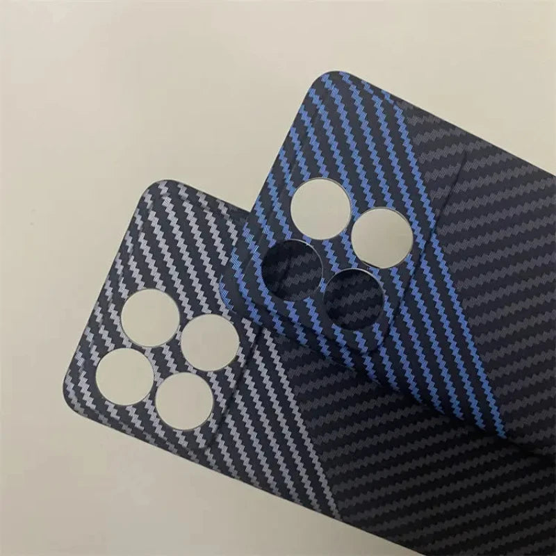 Carbon Fiber Hard Back Cover, Shockproof Case, Xiaomi 14, 13T, 13, 12T, 12, 11, 10, Poco X6, F5 Pro