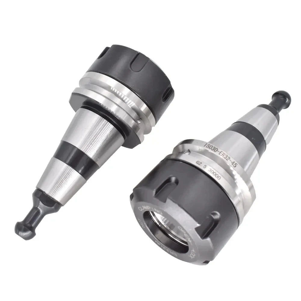 Wood Working Tool Holder ISO30 ER32 45L Collet Chuck High Speed Engraving Machine Parts CNC Spindle carving tools