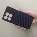 Carbon Fiber Hard Back Cover, Shockproof Case, Xiaomi 14, 13T, 13, 12T, 12, 11, 10, Poco X6, F5 Pro