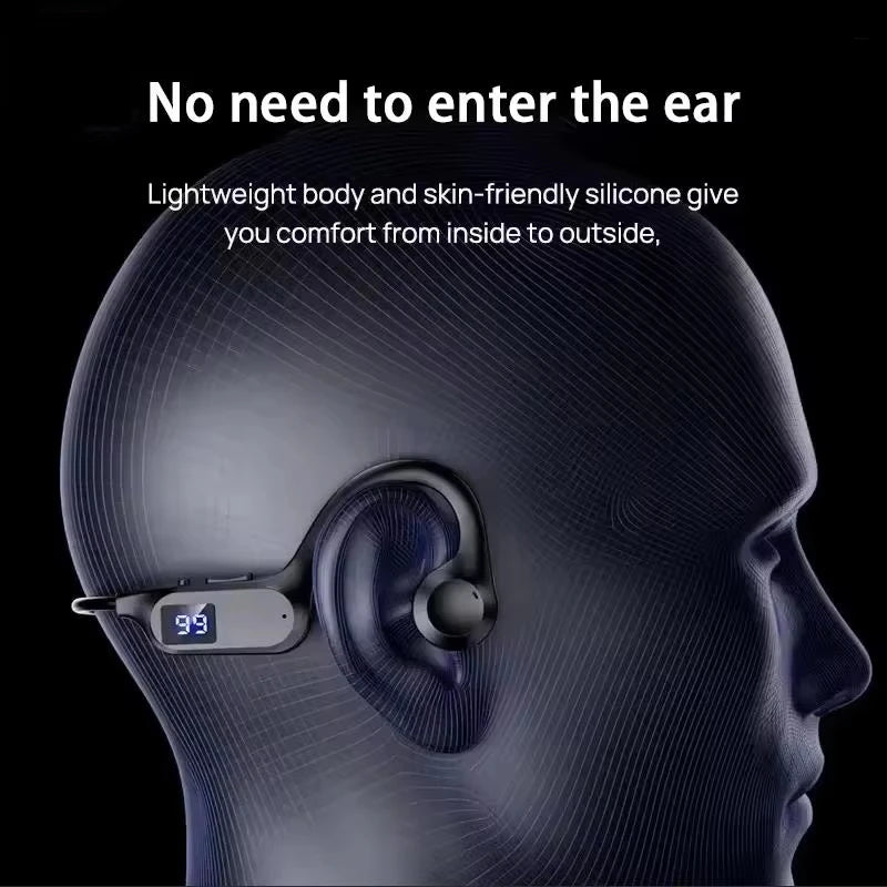 Lenovo X7 Bone Conduction Wireless Earphone Bluetooth Sport Swimming Headphone With Mic Hands-free Earbuds For Running