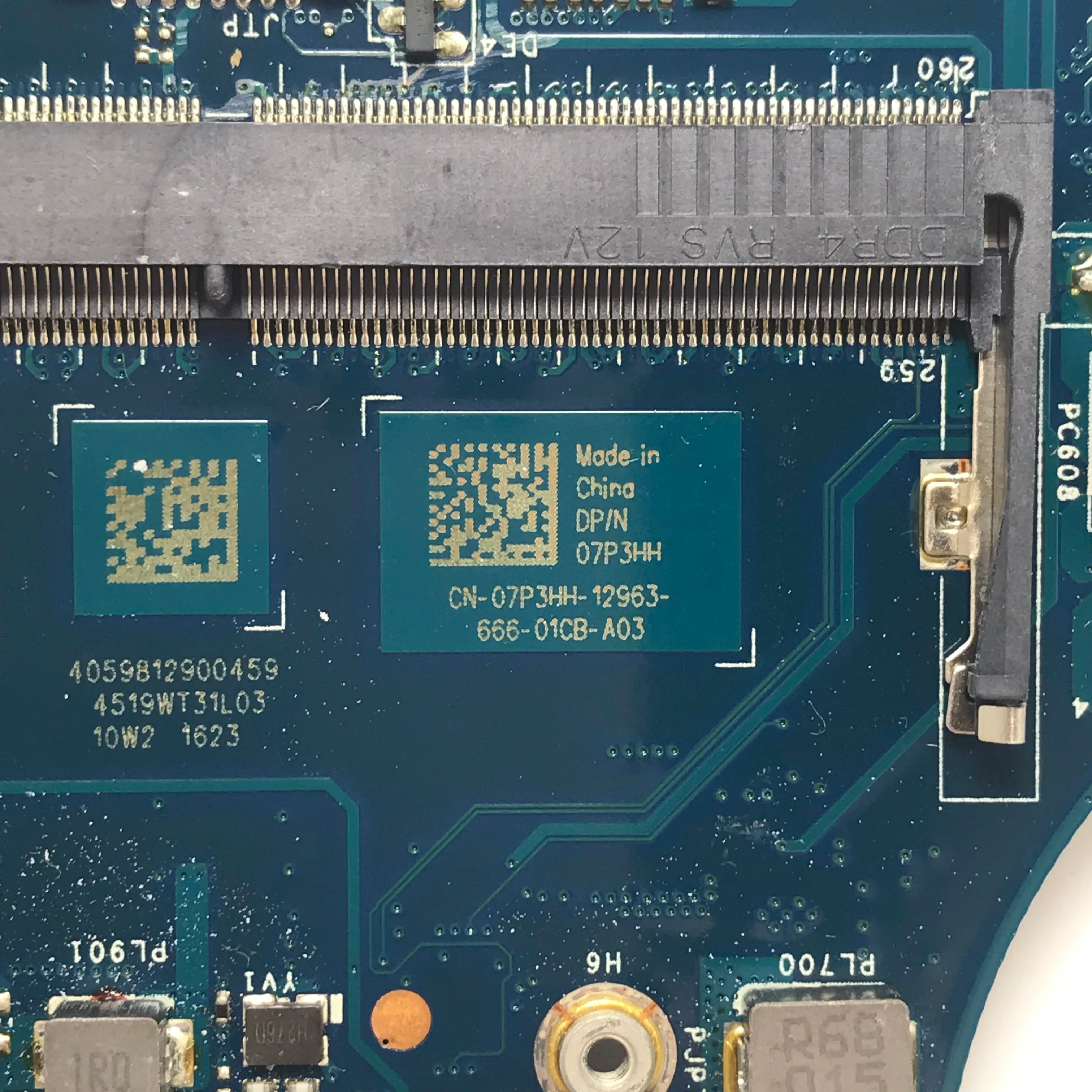 LA-C361P FOR DELL P56F XPS 15 9550 Precision 5510 laptop motherboard DDR4 with I5 I7 CPU GTX960M M1000M GPU 100% Fully tested