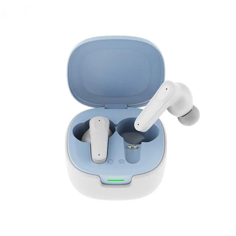 A98 Wireless Bluetooth earphones, in-ear type, noise-canceling, call function, touch control, portable and versatile headphones.