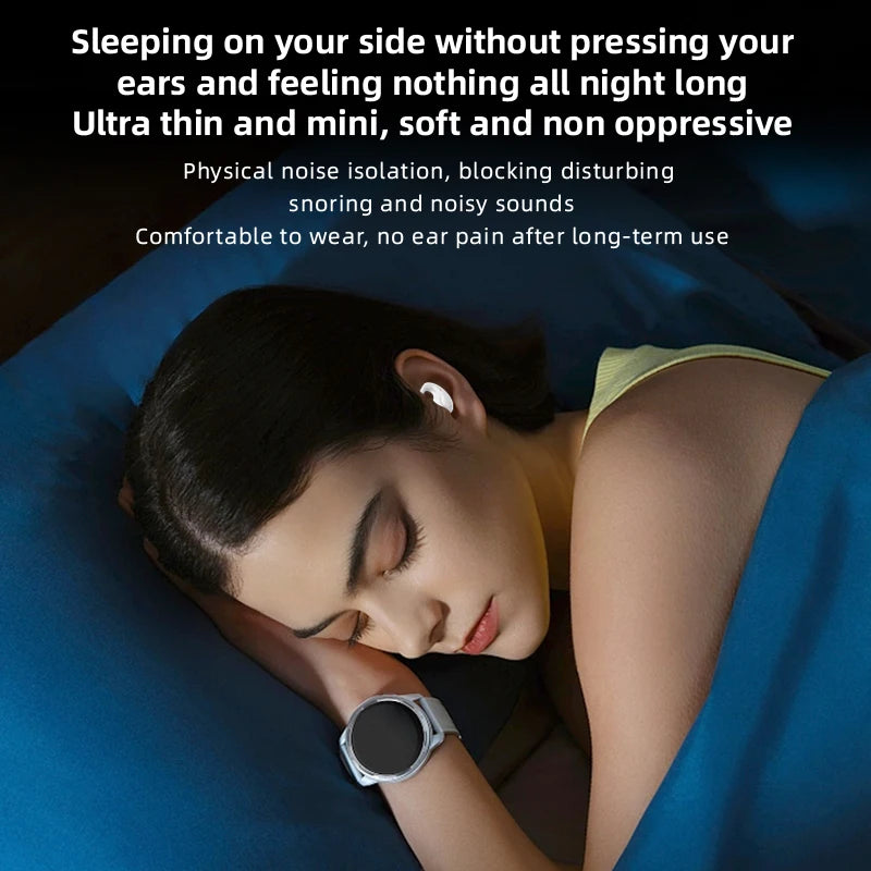 T70 Trendy TWS Wireless Earbuds, Sleek Lightweight, USB-C Charging, Comfortable Fit Sleep Earbuds