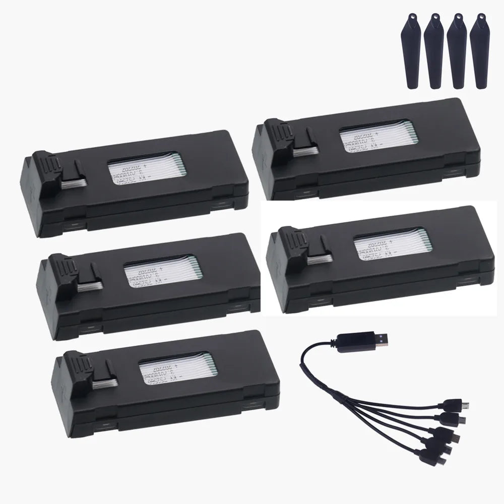 E88 Drone Battery 3.7V 1800/2600/3600/5000/6500mAh For E88PRO E99 E99PRO P1 K3 P10 A13 E525 RC Quadcopter Parts Battery