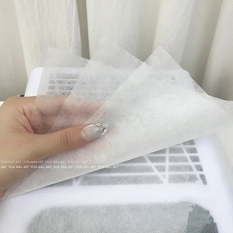 Nail Vacuum Filter Paper Filter White Dust Collector Replace Nail Vacuuming Ultra-thin Cleaner Filter Non Woven Fabric Cotton