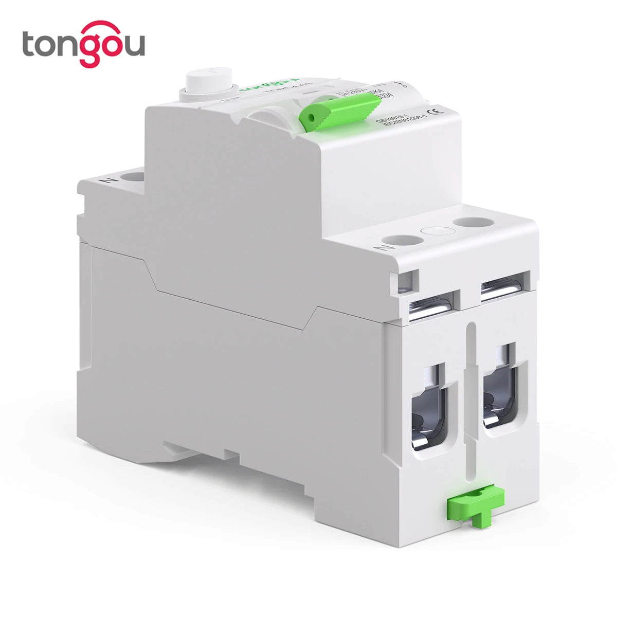 AC Type RCCB Electromagnetic Residual Current Circuit Breaker AC ELCB 2 Pole 16A 25A 40A 63A RCD 30mA TONGOU