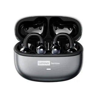 Lenovo LE302 TWS Ear Clip Earbuds | Bluetooth 6.0, HIFI Sound, Low Latency, Touch Control, Long Battery Life with Mic