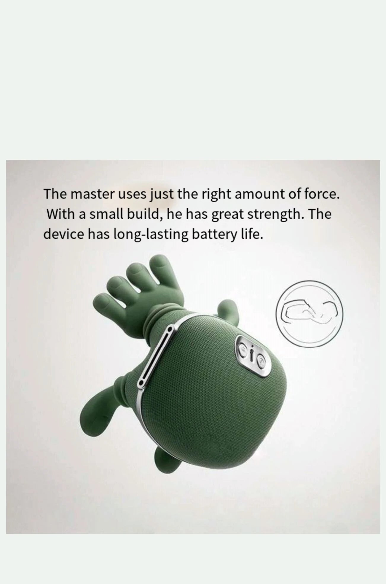 Hot Selling Biomimetic Massager Electric 4D Kneading Massage Simulates Human Hands Relieves Pain and Relaxes Muscles
