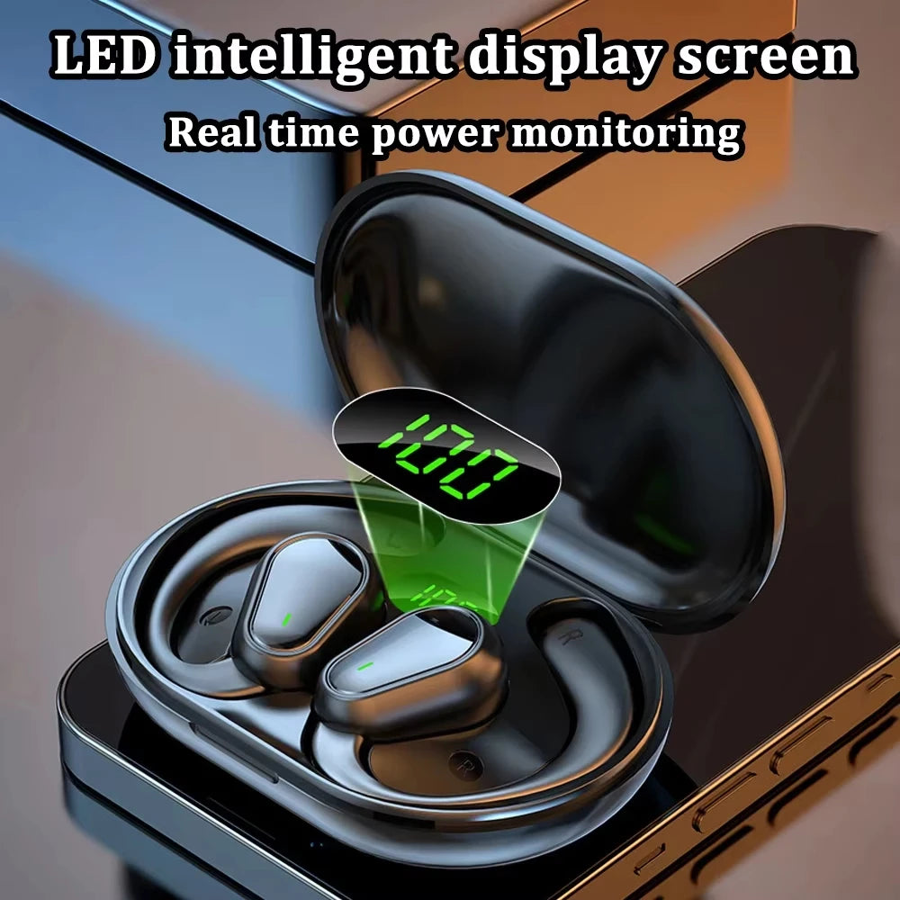 Lenovo Bluetooth 5.3 Headphones Ear Hook Earphones Wireless Earphones HiFi Stereo Waterproof Headset Noise Reduction Earbuds