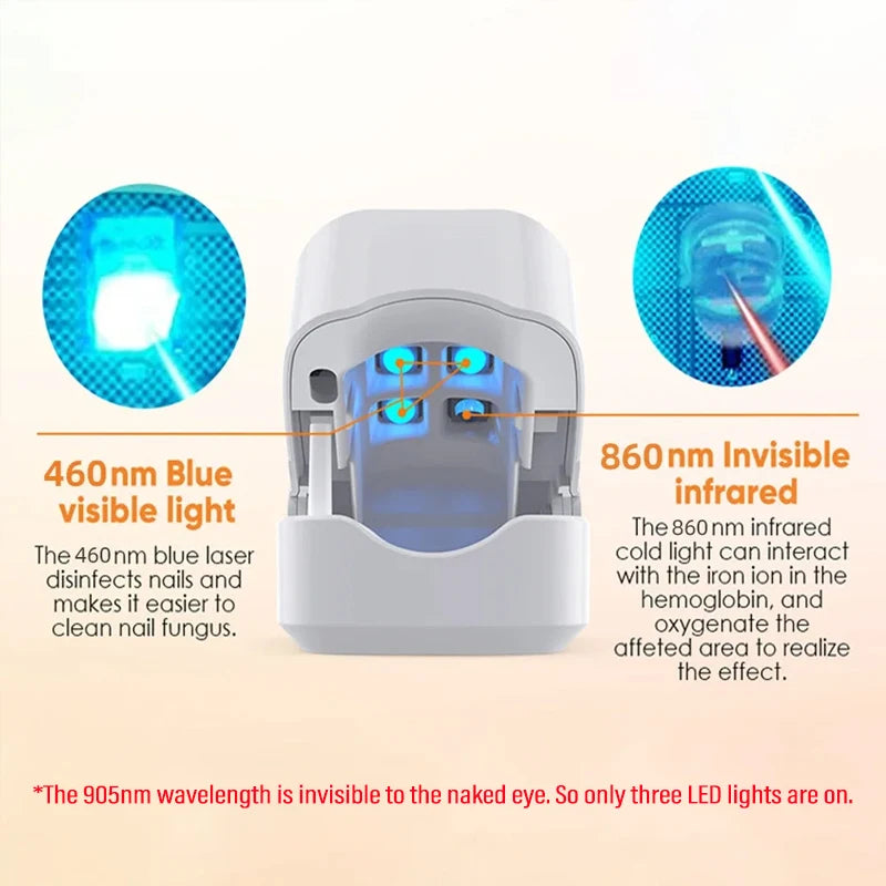 Repair Nail Fungus Laser Treatment Device Nail Fungal Essential Oil Toenail Fingernail Onychomycosis Serum Toe Cure Effectively