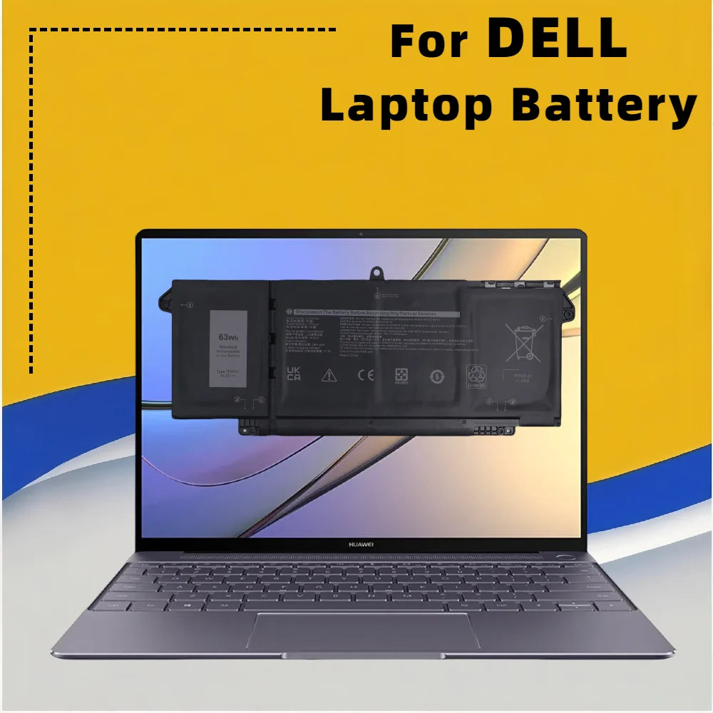 FRLESUI 7FMXV 9JM71 Laptop Battery For DELL Latitude 5320 7320 7420 7520 Series HDGJ8 MHR4G TN2GY 4M1JN 1PP63