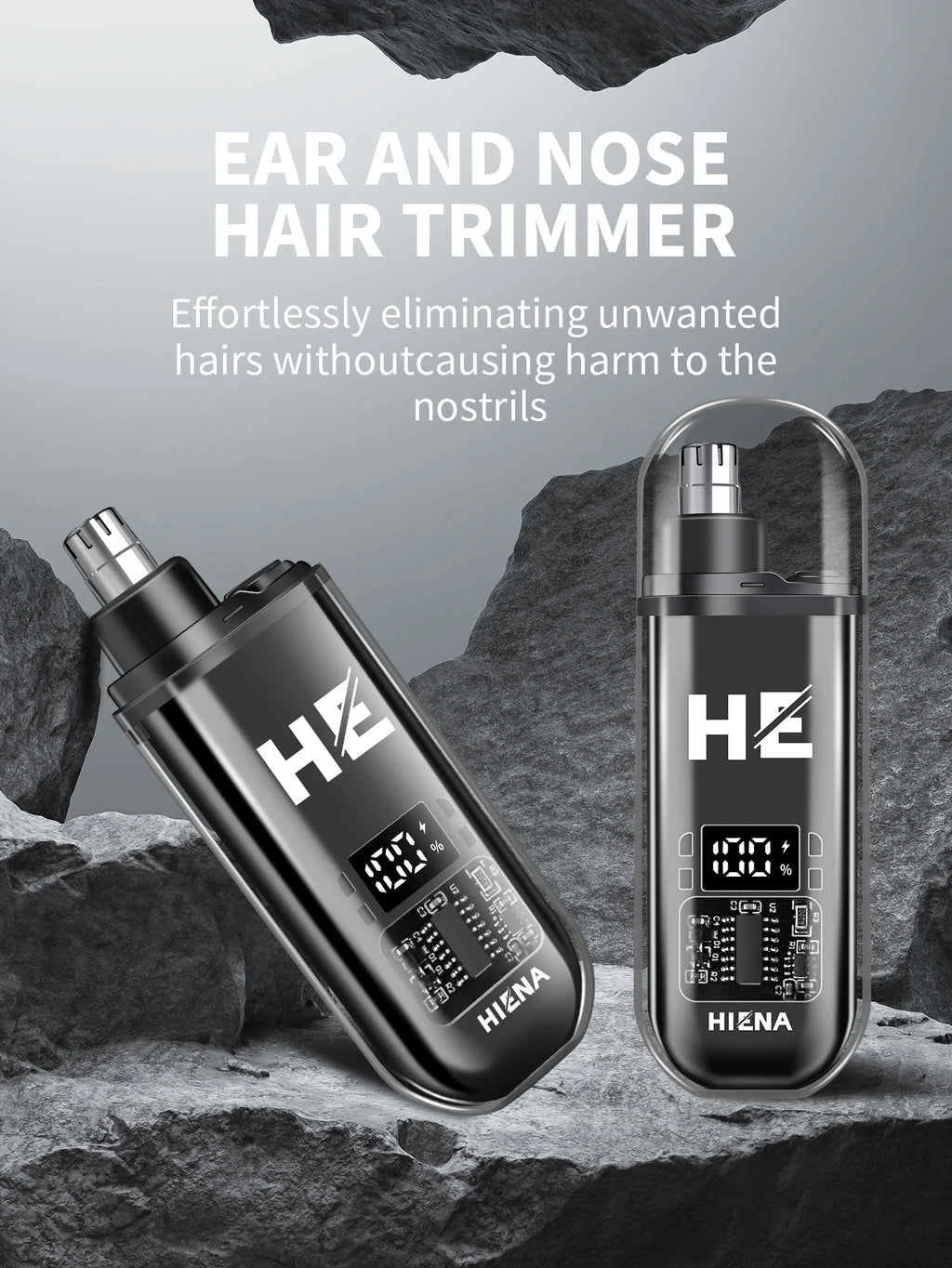 Electric Nose Hair Trimmer Clipper Rechargeable Multi-kinetic Shaving Unisex Automatic Washable Personal Care Appliances