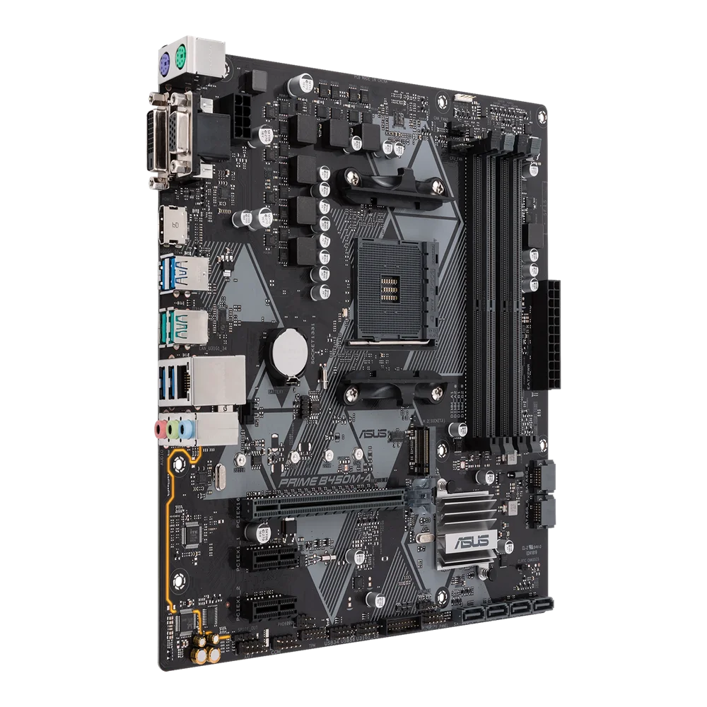 Asus PRIME B450M-A  Motherboard B450 B450M Motherboard Socket AM4 DDR4 support Ryzen 5 5600 5700 4300G 1600 cpu M.2 Micro ATX