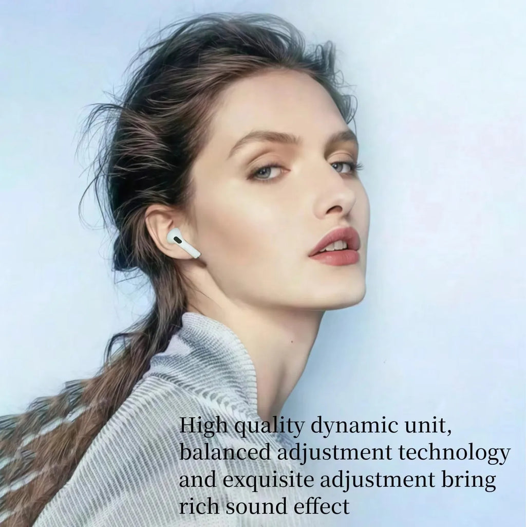 SENNHEISER Wireless Earbuds TWS Bluetooth Headphones Deep Bass Stereo Sound Ear Buds Waterproof in-Ear Earphones with Mic