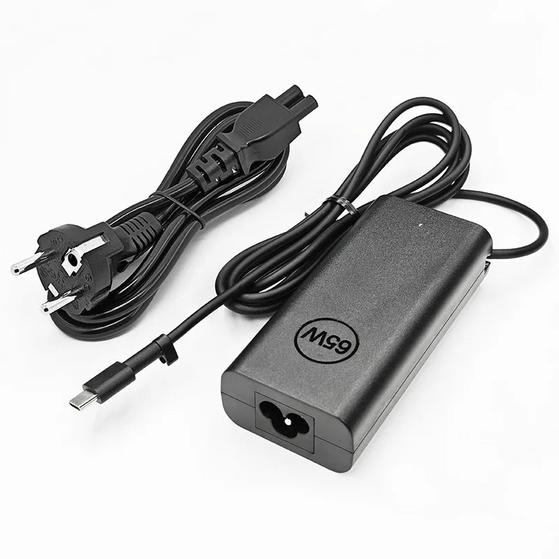 65W USB Type C Laptop Adapter Charger for Dell Latitude 7420 7370 7275 5285 5420 5520 7320 7410 5179 7390 5290 5320 Power Cord