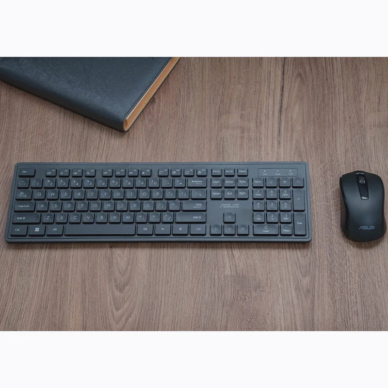 ASUS W1000 Wireless Keyboard Set Lightweight Unisex Office Home Ergonomic Keyboard