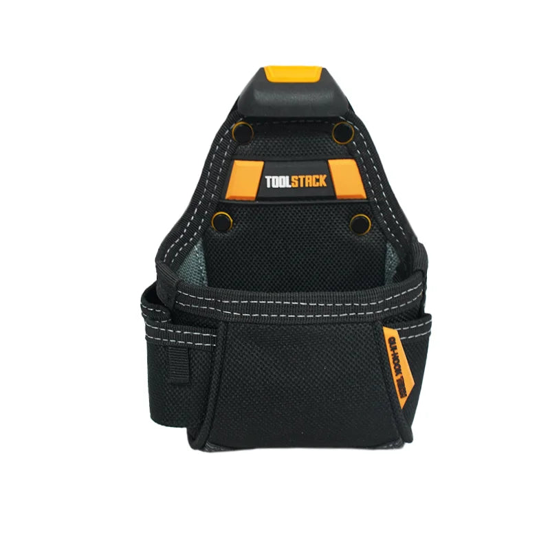TOOLSTACK Mini Utility Toolkit Quality Hardwear Carpenter Work Tools Bag Quick-Hook Service Kit Hammer & Screwdriver Waist Pouch