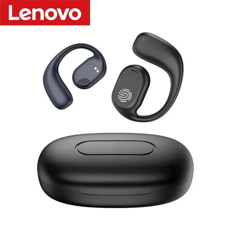 Lenovo TWS Bone Conduction Earphones HiFi 9D Stereo Wireless Sports Earbuds Bluetooth 5.3 Touch Control Noise Cancel Waterproof