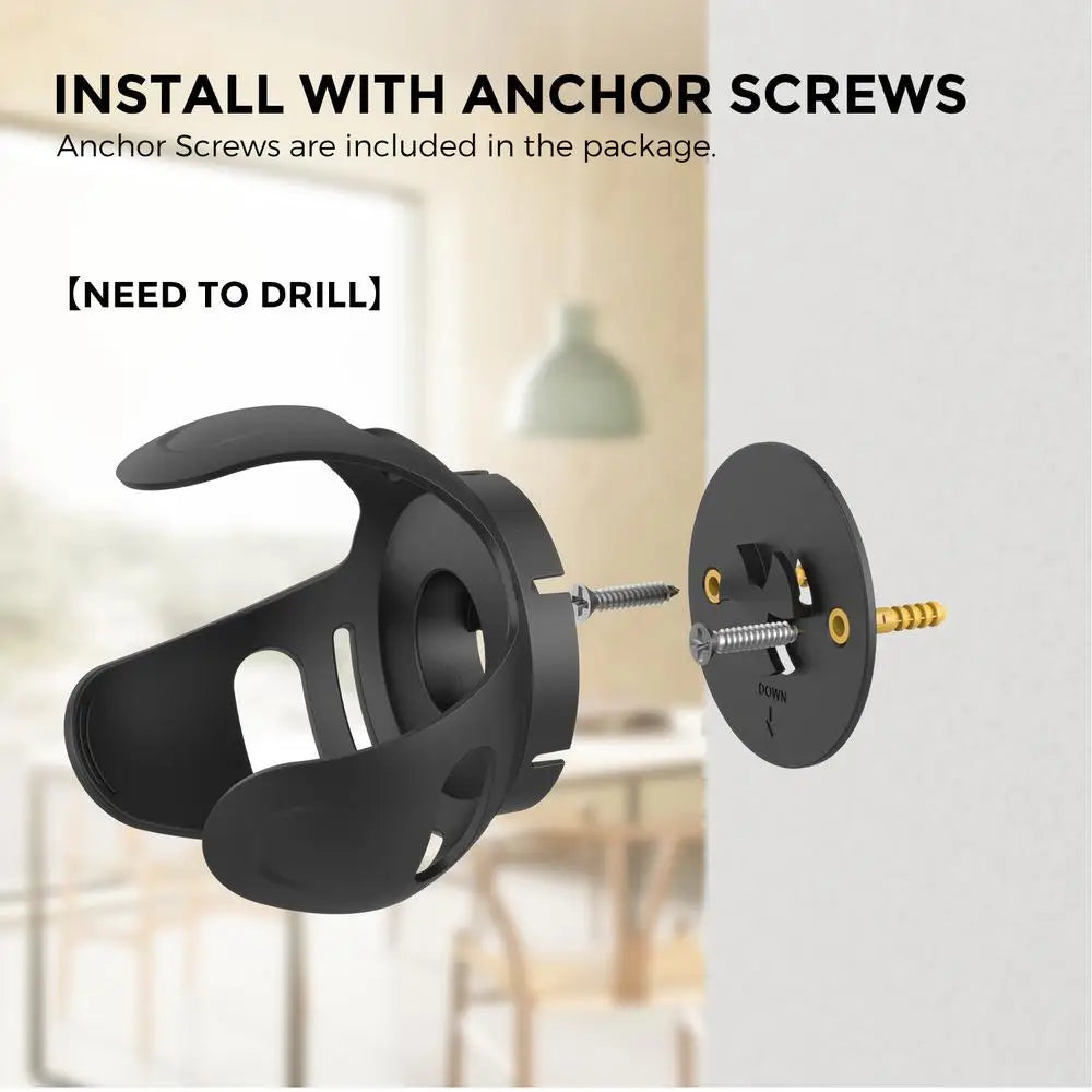 Wall Mount Holder For AmazonEcho Dot 5/4 Sound Box Case Holder For Echo Dot 4 5 Wall Mount Stand For Space-Saving