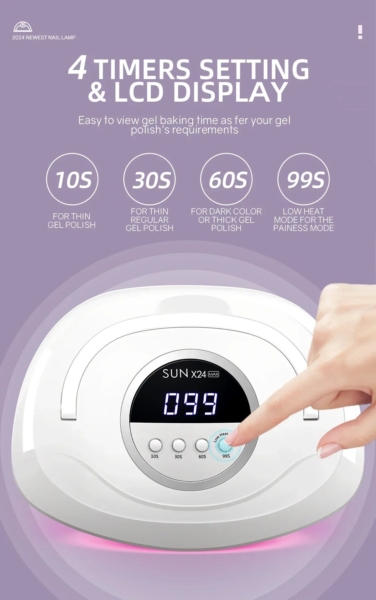 380W UV LED Lamp For Nail Manicure 84LEDS Professional Gel Polish Drying Lamps With Timer Auto Sensor Manicure Salon Tool