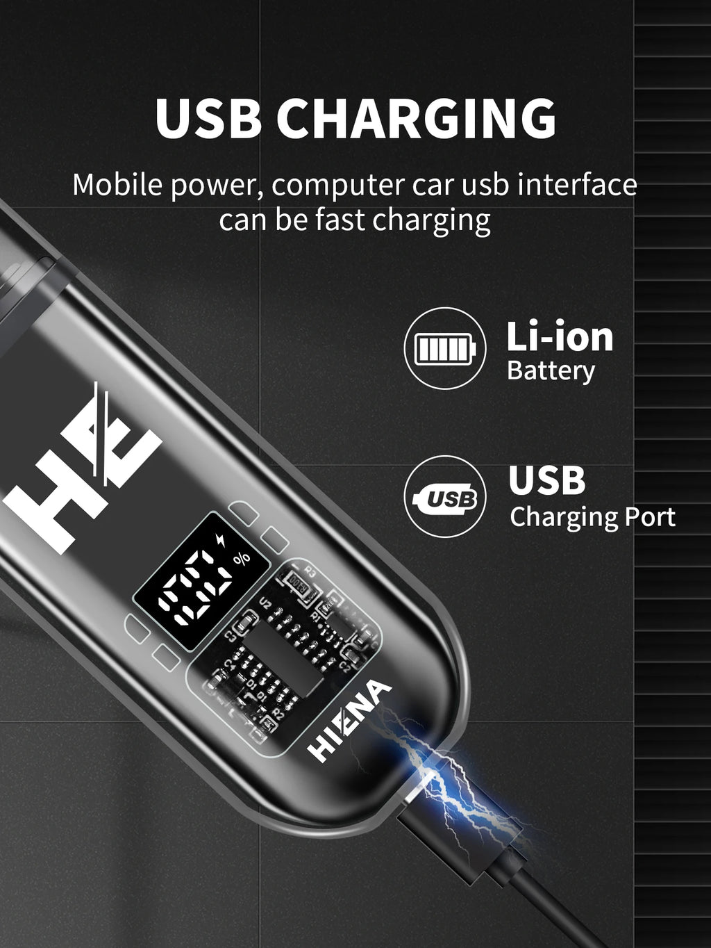 Electric Nose Hair Trimmer Clipper Rechargeable Multi-kinetic Shaving Unisex Automatic Washable Personal Care Appliances