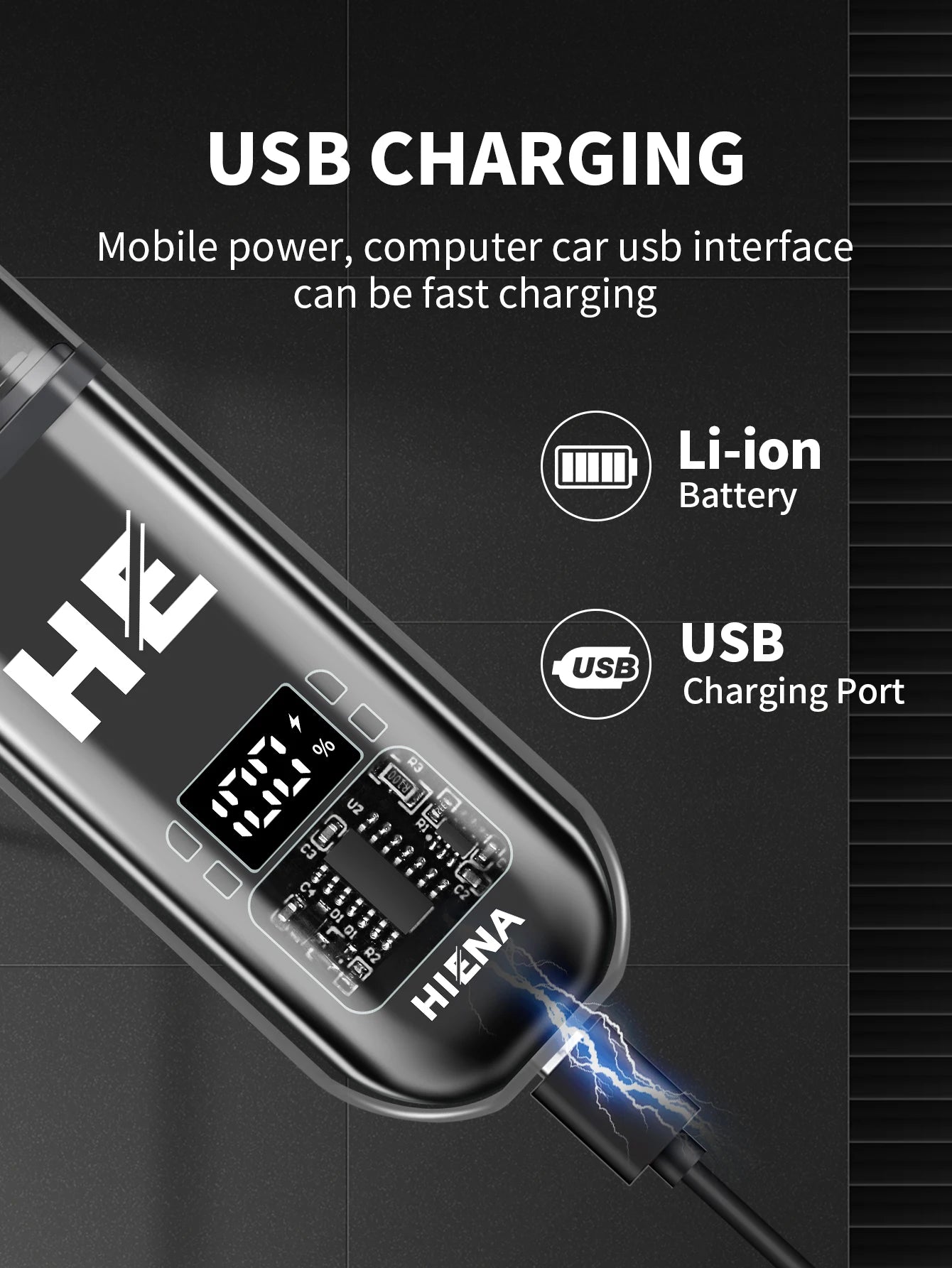 Electric Nose Hair Trimmer Clipper Rechargeable Multi-kinetic Shaving Unisex Automatic Washable Personal Care Appliances
