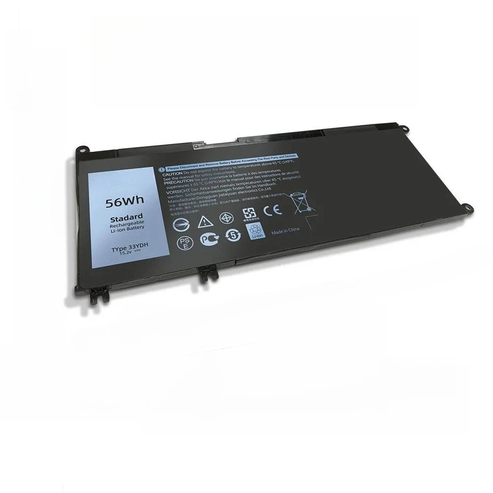 15.2V 56wh 3500mAh Suitable for Dell 15 7577 G3 3579 17 3779 G5 5587 7588 33YDH battery