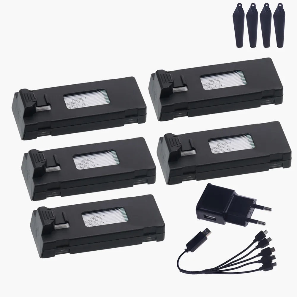 E88 Drone Battery 3.7V 1800/2600/3600/5000/6500mAh For E88PRO E99 E99PRO P1 K3 P10 A13 E525 RC Quadcopter Parts Battery