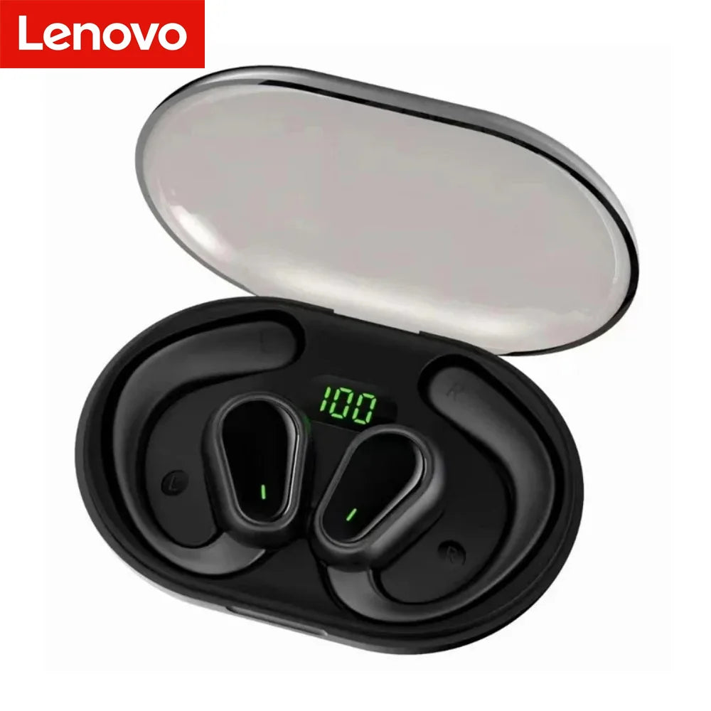 Lenovo Bluetooth 5.3 Headphones Ear Hook Earphones Wireless Earphones HiFi Stereo Waterproof Headset Noise Reduction Earbuds