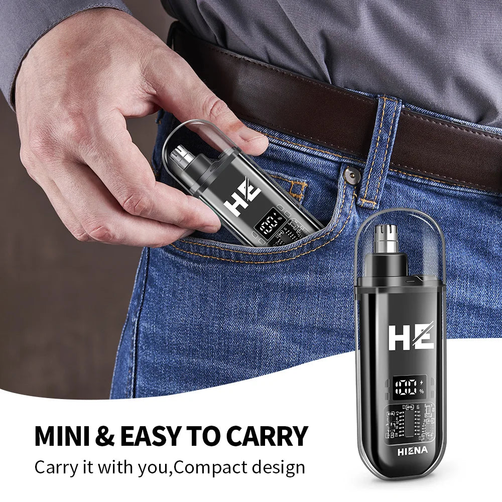 Electric Nose Hair Trimmer Clipper Rechargeable Multi-kinetic Shaving Unisex Automatic Washable Personal Care Appliances