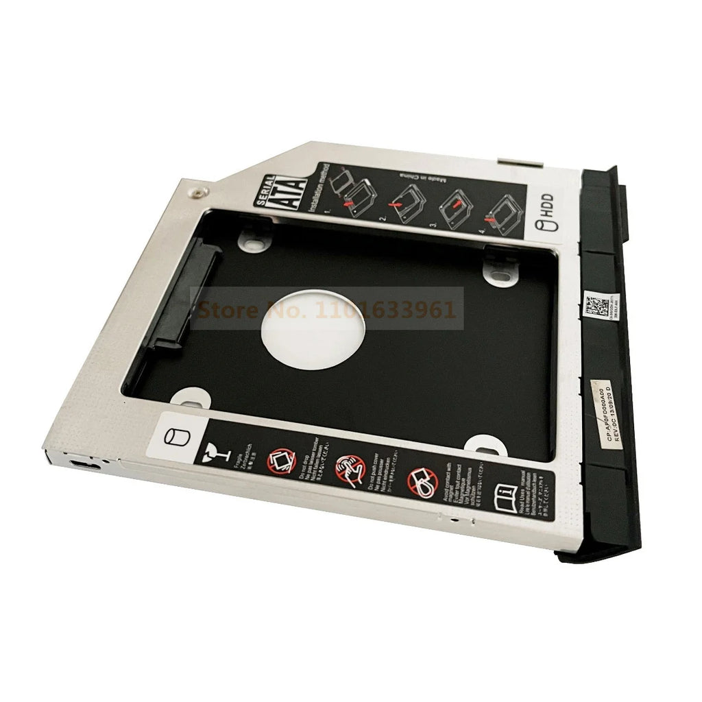 Bezel Panel + Eject Lock Latch 2nd Hard Drive HDD SSD Optical Caddy Frame for Dell Latitude E6320 E6420 E6520 E6330 E6430 E6530