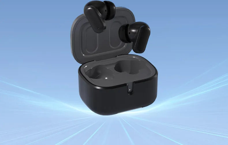 Wireless TWS earbuds bluetooth 5.4 stereo deep bass sound earphone IPX5 waterproof AI intelligent call noise reduction headphone
