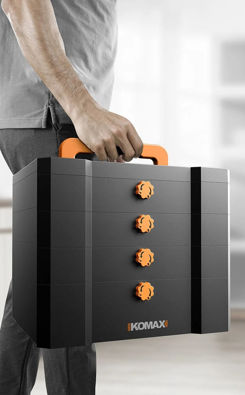 Handworking Powerful Tool Set Hardware DIY Power Toolkit Multi-purpose Electrician Maintenance Tools Case Electric Drill Toolbox