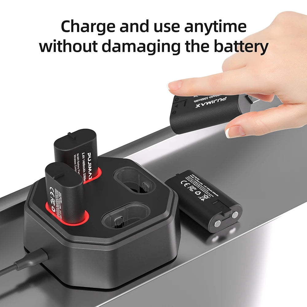 PUJIMAX 3360mWh Ni-MH Battery Rechargable Batteries Pack For XBOX Serise S/X and XBOX ONE S/X/Elite With Charger+ Charger Cable