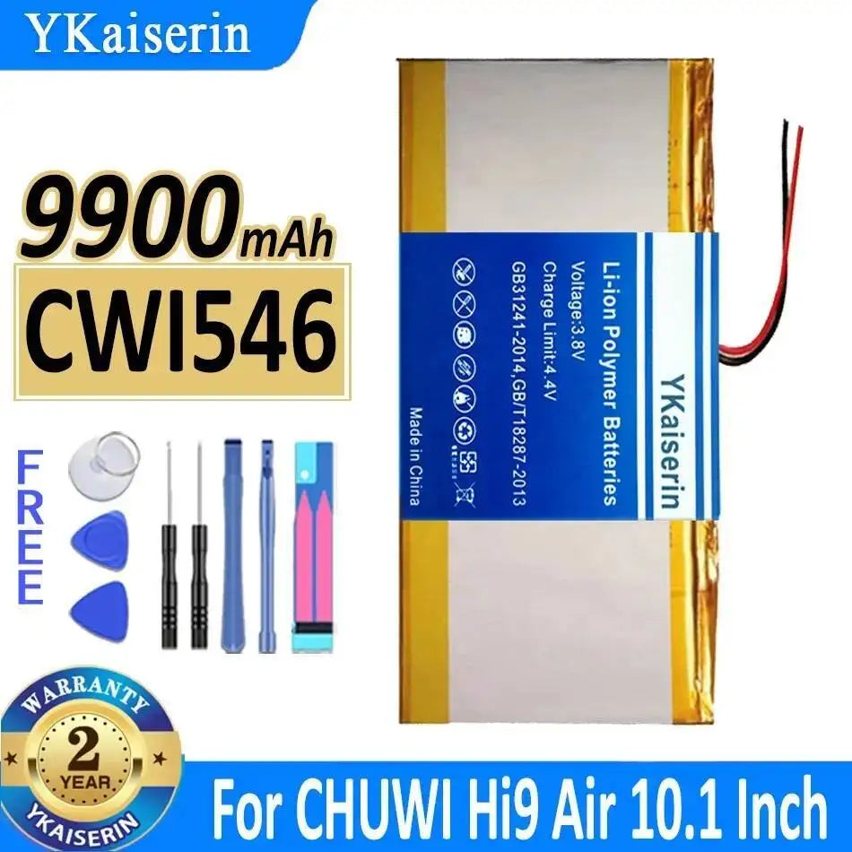 Laptop Battery High-Efficiency Premium Replacement For Chuwi HI 9 Air 10.1 Inch CWI546 Hi9 9900Mah