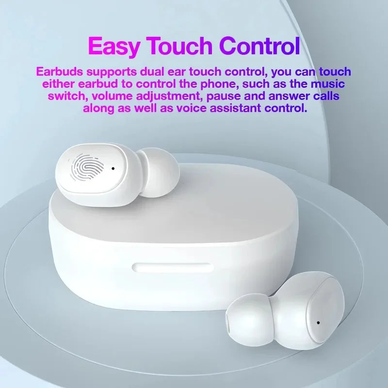 E6S Wireless Bluetooth Headphones with LED Display Deep Bass Stereo Ear Buds with Mic  Wireless Earbuds