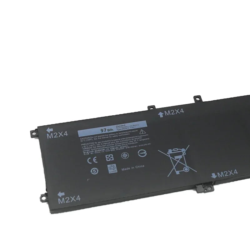 Brand New 97WH 11.4V 6GTPY Laptop Battery For DELL XPS 15 9570 9560 7590 6550 For DELL Precision 5520 5530 5540 5510 Series